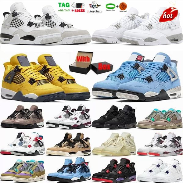 2023 boots men s 4 4s basketball shoes for mens women jumpman iv sports sneakers white oreo back canvas cat university blue mocha shimmer li, Black 
2023 boots men s 4 4s basketball shoes for mens women jumpman iv sports sneakers white oreo back canvas cat university blue mocha shimmer li, Black