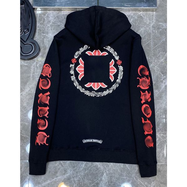 fashion men's luxury sweatshirts classic brand ch zipper hoodies women men loose pullover hooded designer horseshoe hoodie sweater jack, Black
fashion men's luxury sweatshirts classic brand ch zipper hoodies women men loose pullover hooded designer horseshoe hoodie sweater jack, Black