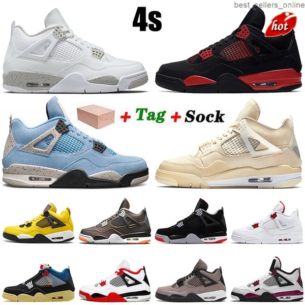2023 boots fire red thunder 4 jumpman 4s womens basketball shoes mens trainers taupe haze what the university blue white oreo sail, Black
2023 boots fire red thunder 4 jumpman 4s womens basketball shoes mens trainers taupe haze what the university blue white oreo sail, Black