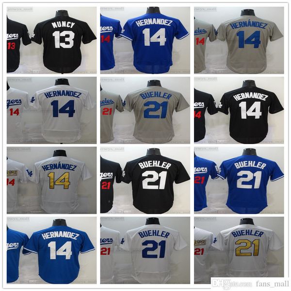 stitched baseball jerseys kershaw 21 walker buehler 14 enrique hernandez 13 max muncy jersey retro black white blue blank no number name for, Blue;black
stitched baseball jerseys kershaw 21 walker buehler 14 enrique hernandez 13 max muncy jersey retro black white blue blank no number name for, Blue;black