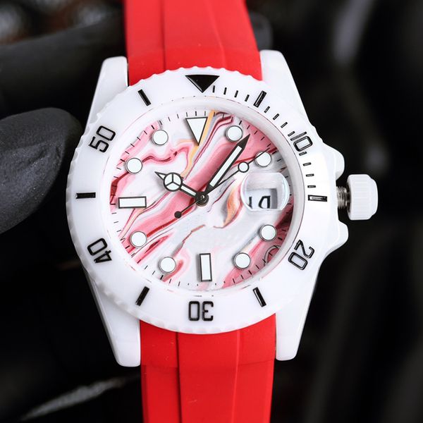 clean factory ceramic case watch mens luxury automatic eta3135 watches 41mm full rubber strap swimming wristwatches sapphire luminous watch, Slivery;brown
clean factory ceramic case watch mens luxury automatic eta3135 watches 41mm full rubber strap swimming wristwatches sapphire luminous watch, Slivery;brown