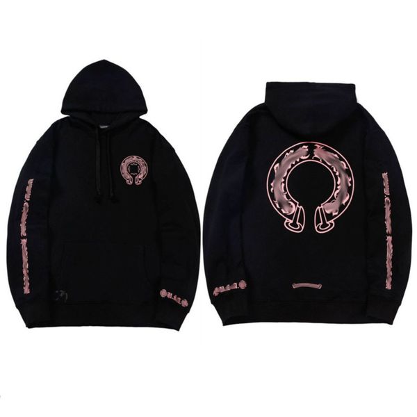 men's classic luxury sweatshirts brand ch designer hoodie fashion men women horseshoe sanskrit loose zipper jacket pullover hooded coa, Black
men's classic luxury sweatshirts brand ch designer hoodie fashion men women horseshoe sanskrit loose zipper jacket pullover hooded coa, Black