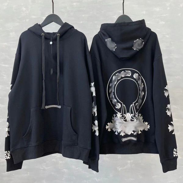 men's luxury fashion sweatshirts classic brand ch zipper hoodies women men loose pullover hooded designer horseshoe hoodie sweater jack, Black
men's luxury fashion sweatshirts classic brand ch zipper hoodies women men loose pullover hooded designer horseshoe hoodie sweater jack, Black
