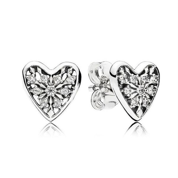 real 925 sterling silver heart of winter stud earring set original box for pandora cz diamond earrings girls women jewelry271e, Golden;silver
real 925 sterling silver heart of winter stud earring set original box for pandora cz diamond earrings girls women jewelry271e, Golden;silver