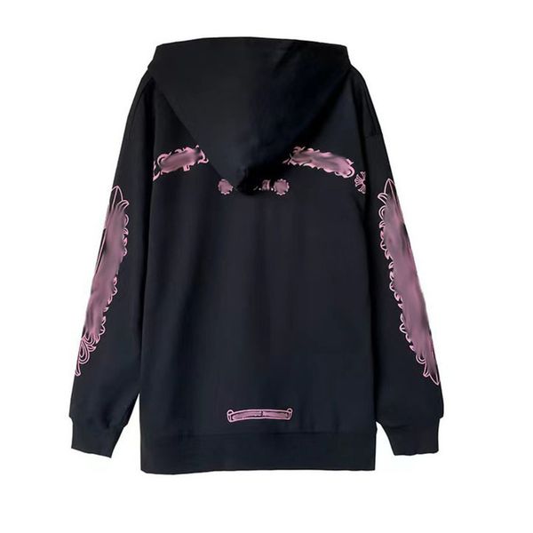 fashion men's luxury sweatshirts classic brand ch zipper hoodies women men loose pullover hooded designer horseshoe hoodie sweater jack, Black
fashion men's luxury sweatshirts classic brand ch zipper hoodies women men loose pullover hooded designer horseshoe hoodie sweater jack, Black