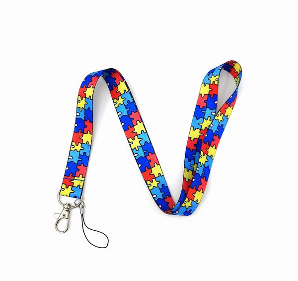 autism awareness puzzle doctor nurse medical keychains lanyard for buttons phone id name tag diy hanging rope key ring gifts, Silver
autism awareness puzzle doctor nurse medical keychains lanyard for buttons phone id name tag diy hanging rope key ring gifts, Silver