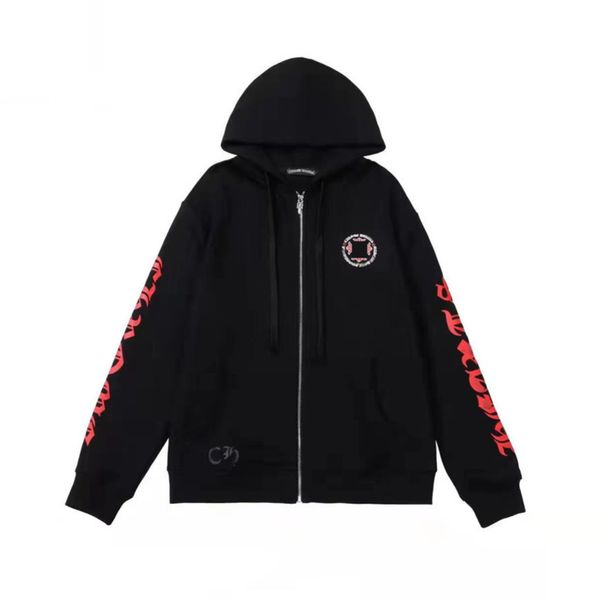 luxury men's classic jackets fashion sweatshirts ch zipper hoodies women men pullover hooded designer horseshoe sanskrit sweater loose, Black;brown
luxury men's classic jackets fashion sweatshirts ch zipper hoodies women men pullover hooded designer horseshoe sanskrit sweater loose, Black;brown
