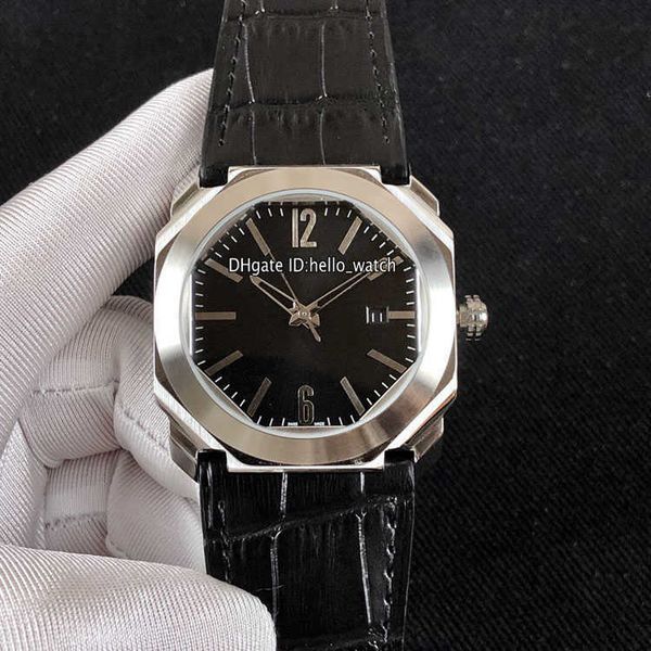new watch 41mm octo 316l steel case date 101964 bgo41bsld black dial automatic mens watch black leather watches, Slivery;brown
new watch 41mm octo 316l steel case date 101964 bgo41bsld black dial automatic mens watch black leather watches, Slivery;brown