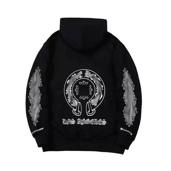 luxury classic men's sweatshirts ch fashion hoodies men woman designer horseshoe sanskrit cross pullover hooded zipper sweater loose ja, Black
luxury classic men's sweatshirts ch fashion hoodies men woman designer horseshoe sanskrit cross pullover hooded zipper sweater loose ja, Black