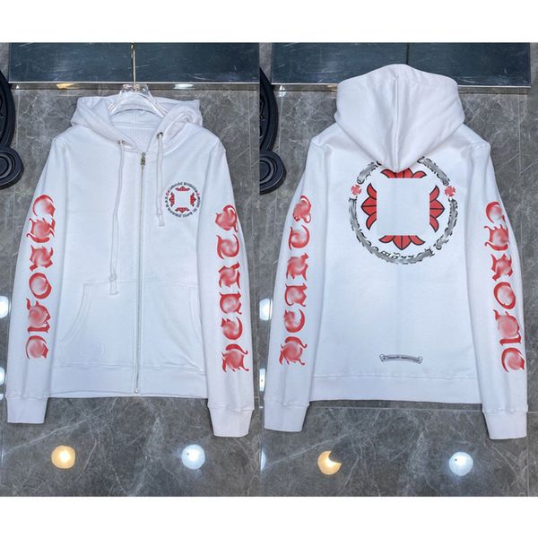 men's classic luxury jackets fashion sweatshirts ch zipper hoodies women men pullover hooded designer horseshoe sanskrit sweater loose, Black;brown
men's classic luxury jackets fashion sweatshirts ch zipper hoodies women men pullover hooded designer horseshoe sanskrit sweater loose, Black;brown