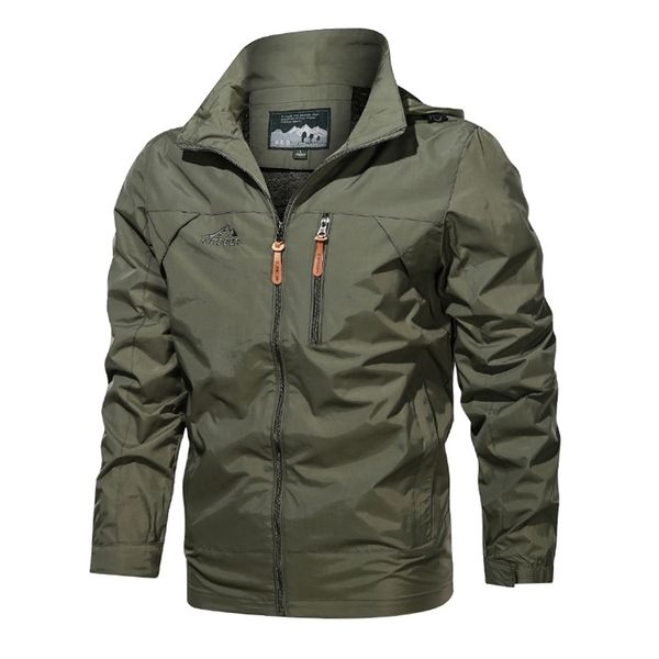 mens jackets spring autumn casual waterproof military shark skin soft shell outdoor fashion windbreaker coat 220829, Black;brown
mens jackets spring autumn casual waterproof military shark skin soft shell outdoor fashion windbreaker coat 220829, Black;brown