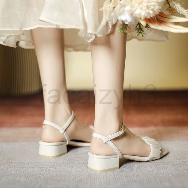 sandals designer women's flat sole summer thick heel versatile student lady fairy style low one line buckle sandals, Black
sandals designer women's flat sole summer thick heel versatile student lady fairy style low one line buckle sandals, Black