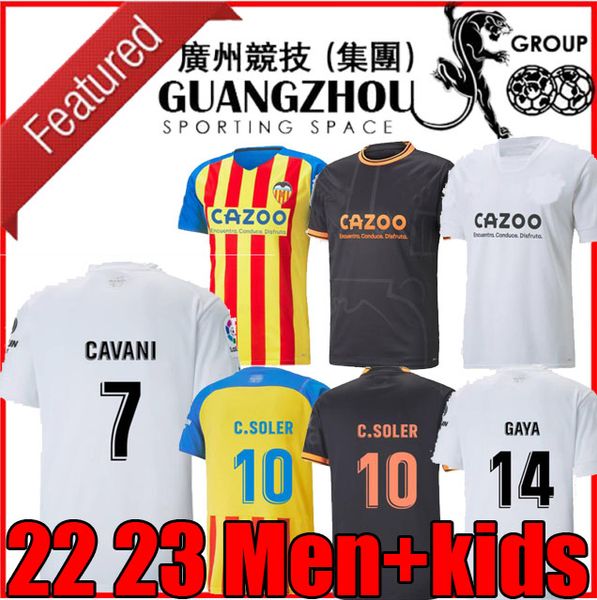 cavani 22 23 valencia soccer jerseys gameiro camisetas de futbol rodrigo gaya m.gomez men kids kit football shirts 2022 2023 rivero c.soler, Black;yellow
cavani 22 23 valencia soccer jerseys gameiro camisetas de futbol rodrigo gaya m.gomez men kids kit football shirts 2022 2023 rivero c.soler, Black;yellow