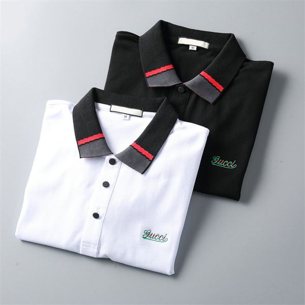 designer men's polo t shirt shirts short sleeve fashion casual mens t-shirt polos tee hc49, White;black
designer men's polo t shirt shirts short sleeve fashion casual mens t-shirt polos tee hc49, White;black