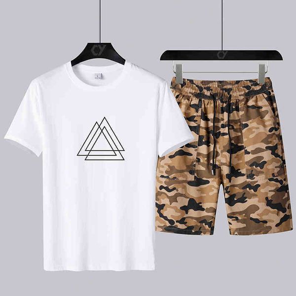 summer men sets two piec clothing mens t-shirts with camouflage shorts five points loose beach youth men's suit, Gray
summer men sets two piec clothing mens t-shirts with camouflage shorts five points loose beach youth men's suit, Gray