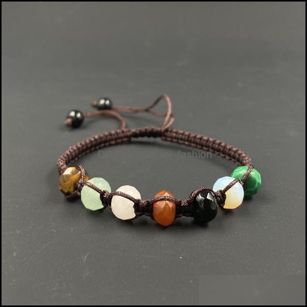 charm bracelets handmade seven chakras beaded braided stone bracelet brown rope hand strings for women friendship craft dro mjfashion dhfjv, Golden;silver
charm bracelets handmade seven chakras beaded braided stone bracelet brown rope hand strings for women friendship craft dro mjfashion dhfjv, Golden;silver