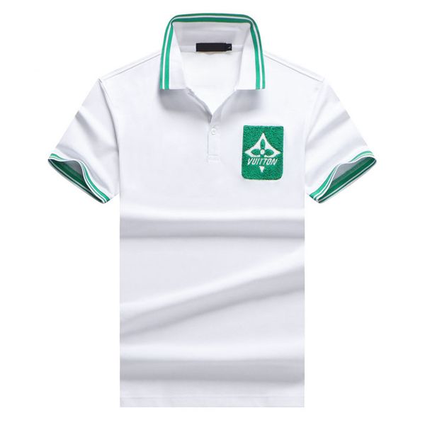designer men's polo t shirt shirts short sleeve fashion casual mens t-shirt polos tee hc87, White;black
designer men's polo t shirt shirts short sleeve fashion casual mens t-shirt polos tee hc87, White;black