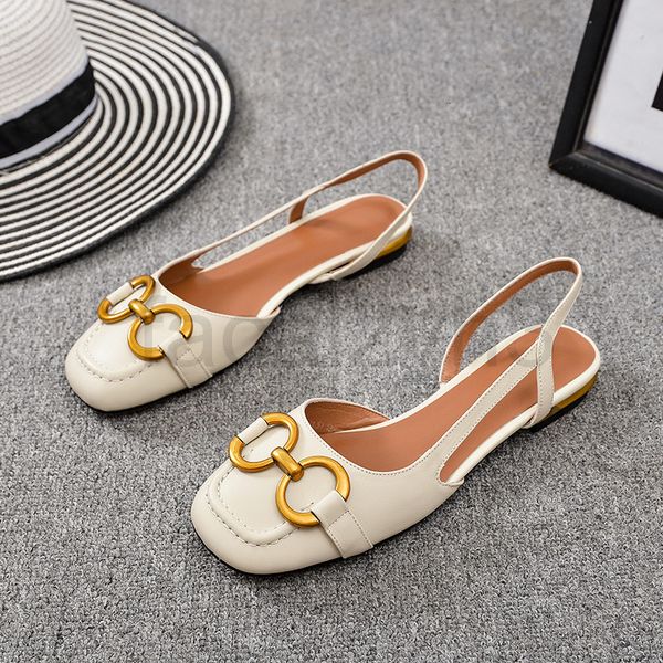 sandals designer summer french flat bottom square head fairy women's shoes baotou sandals back trip belt, Black
sandals designer summer french flat bottom square head fairy women's shoes baotou sandals back trip belt, Black
