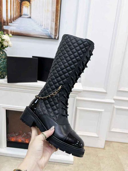 luxury brand womens knee boots martin knight cow leather outdoor chain metal italian size 35-41, Black
luxury brand womens knee boots martin knight cow leather outdoor chain metal italian size 35-41, Black
