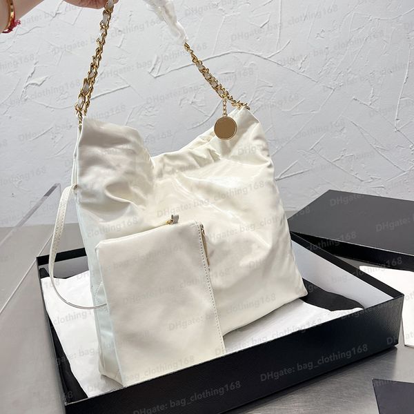 22 handbag bags designer women tote bag bucket shoulder bag shiny leather quilted metal chain large totes handbags cc purses
22 handbag bags designer women tote bag bucket shoulder bag shiny leather quilted metal chain large totes handbags cc purses