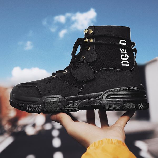 young students fashionable canvas boots summer breathable thin men casual board shoes canvas leather surface rubber soft sole wholesale size, Black
young students fashionable canvas boots summer breathable thin men casual board shoes canvas leather surface rubber soft sole wholesale size, Black
