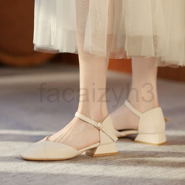 sandals designer baotou sandals in the summer of 2007 fairy style medium heel thick versatile mary jane gentle wrap shoes, Black
sandals designer baotou sandals in the summer of 2007 fairy style medium heel thick versatile mary jane gentle wrap shoes, Black