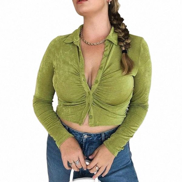 women's blouses & shirts women's blouses & shirts elegant solid folds bodycon crop women long sleeve slim summer button t-shirt 20, White
women's blouses & shirts women's blouses & shirts elegant solid folds bodycon crop women long sleeve slim summer button t-shirt 20, White