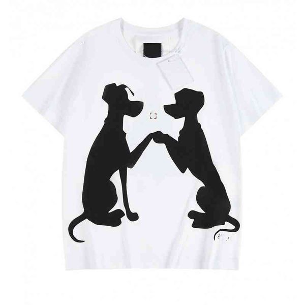 women's t shirt g family co branded dog ouyang nana same summer spotted print loose short sleeve t shirt, White
women's t shirt g family co branded dog ouyang nana same summer spotted print loose short sleeve t shirt, White