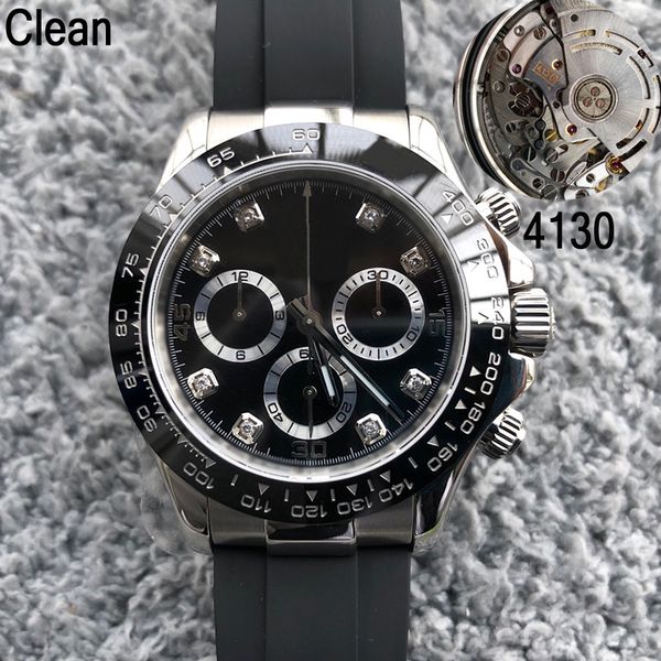 n factory luxury super quality mens watch 116500ln eta 4130 movement automatic watches 40mm ceramic bezel 904l rubber strap luminous waterpr, Slivery;brown
n factory luxury super quality mens watch 116500ln eta 4130 movement automatic watches 40mm ceramic bezel 904l rubber strap luminous waterpr, Slivery;brown