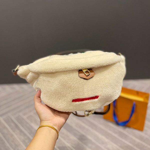 lamb hair waist bag wool chest handbags women shoulder back bag zipper pocket fashion letter old flower crossbody handbag quality wallet
lamb hair waist bag wool chest handbags women shoulder back bag zipper pocket fashion letter old flower crossbody handbag quality wallet