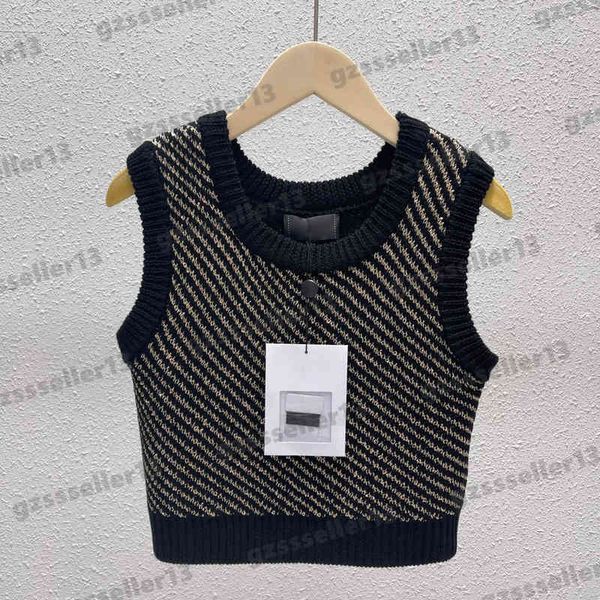 womens sweaters ch autumn designer knitted vest sequin special yarn sweater 2022aw luxury sleeveless for women, White;black
womens sweaters ch autumn designer knitted vest sequin special yarn sweater 2022aw luxury sleeveless for women, White;black