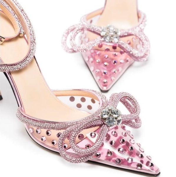 bling bling rhinestones double bowknot sandals women pumps ankle strap thin high heels mules summer wedding bridal shoes, Black
bling bling rhinestones double bowknot sandals women pumps ankle strap thin high heels mules summer wedding bridal shoes, Black