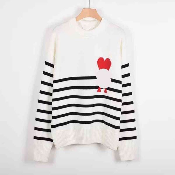 women's knits tees am i cow fashion black and white stripe red love jacquard wool knitted bottomed sweater for men women
women's knits tees am i cow fashion black and white stripe red love jacquard wool knitted bottomed sweater for men women