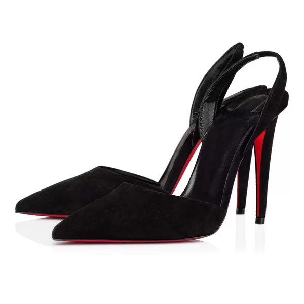 luxury brand summer sandals famous astrid strap 100mm women's pointed toe slingback ladies suede leather designer high heel eu 35-43 co, Black
luxury brand summer sandals famous astrid strap 100mm women's pointed toe slingback ladies suede leather designer high heel eu 35-43 co, Black