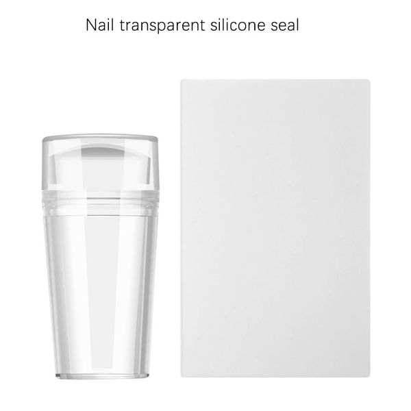 clear silicone head nail art templates stamp set with scraper to print patterns and create om needed printing gel polish steel plate dhl, White
clear silicone head nail art templates stamp set with scraper to print patterns and create om needed printing gel polish steel plate dhl, White