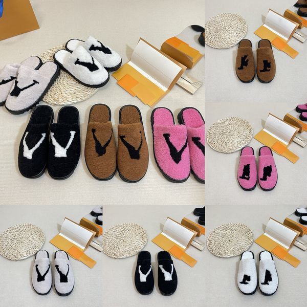 designer luxury fashion fur slippers women round toe sheep wool slides female black rose red brown mules shoes flat half slipper woman casua
designer luxury fashion fur slippers women round toe sheep wool slides female black rose red brown mules shoes flat half slipper woman casua