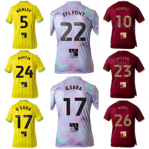 2022-23 fc club 2 aarons soccer jersey 26 nunez 21 sinani 4 omobamidele 23 mclean 1 krul cantwell hernandez hanley pukki 24 sargent football, Black;yellow
2022-23 fc club 2 aarons soccer jersey 26 nunez 21 sinani 4 omobamidele 23 mclean 1 krul cantwell hernandez hanley pukki 24 sargent football, Black;yellow