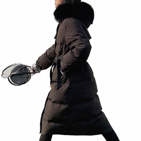 women's down & parkas women's down & parkas jacket korean big real fur collar hooded over knee thickened slim elegant office lady, Black
women's down & parkas women's down & parkas jacket korean big real fur collar hooded over knee thickened slim elegant office lady, Black