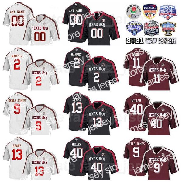 american college football wear ncaa a m texas aggies football 2 johnny manziel college jersey man 40 von miller 9 ricky seals-jones 15 myles, Black
american college football wear ncaa a m texas aggies football 2 johnny manziel college jersey man 40 von miller 9 ricky seals-jones 15 myles, Black