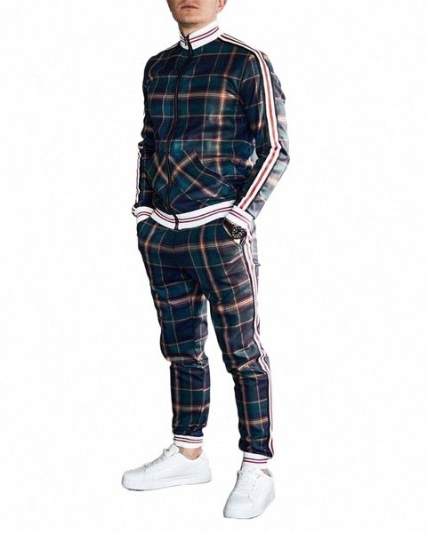 men's tracksuits men's tracksuit spring autumn fashion plaid tracksuit casual two piece set men's sports suit clothing men se, Gray
men's tracksuits men's tracksuit spring autumn fashion plaid tracksuit casual two piece set men's sports suit clothing men se, Gray