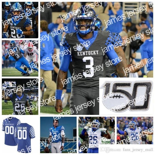 american college football wear ncaa kentucky wildcats college football jerseys 22 jared lorenzen 33 travis tisdale 56 kash daniel sawyer smi, Black
american college football wear ncaa kentucky wildcats college football jerseys 22 jared lorenzen 33 travis tisdale 56 kash daniel sawyer smi, Black