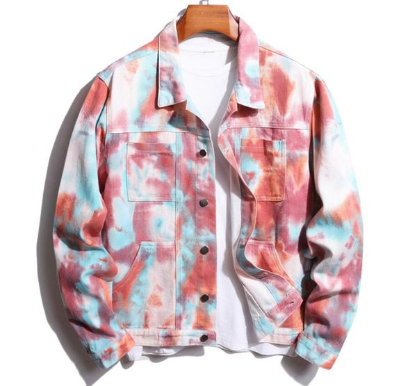 men tie dye denim jacket trendy y2k colored jean coat causal outerwear couple clothes bomber jacket, Black;brown
men tie dye denim jacket trendy y2k colored jean coat causal outerwear couple clothes bomber jacket, Black;brown