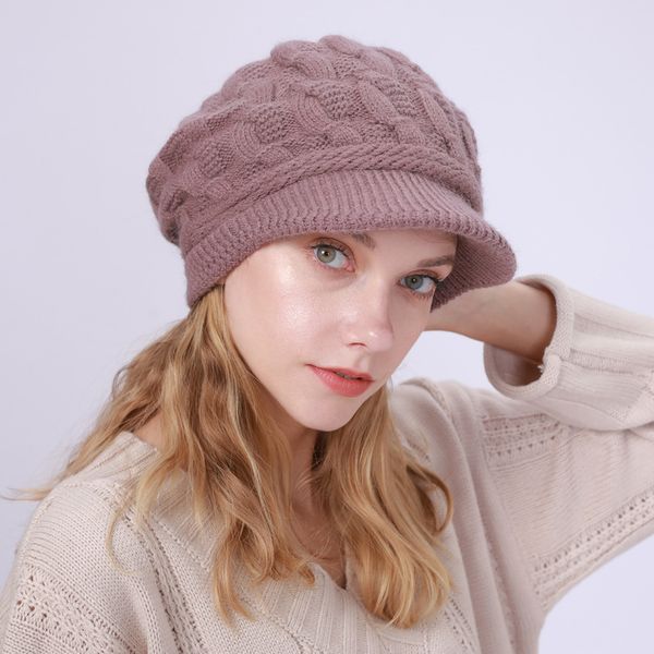 beanieskull caps winter hats for rabbit wool beret hat lady autumn female beanie caps warmer bonnet female casual peaked cap 220829, Blue;gray
beanieskull caps winter hats for rabbit wool beret hat lady autumn female beanie caps warmer bonnet female casual peaked cap 220829, Blue;gray