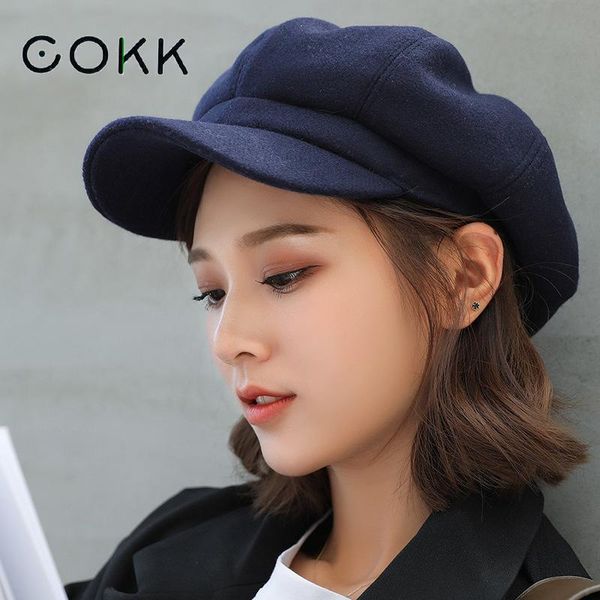 berets cokk autumn winter hats for women solid plain octagonal sboy cap men ladies casual wool hat winter beret women painter cap 220829, Blue;gray
berets cokk autumn winter hats for women solid plain octagonal sboy cap men ladies casual wool hat winter beret women painter cap 220829, Blue;gray