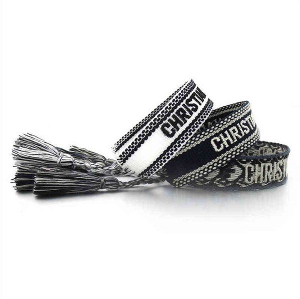 fashion classic brand bangles jewelry men women handmade cotton signture embroidery luxury bracelets designer woven bangle fabrics bracelet, Black
fashion classic brand bangles jewelry men women handmade cotton signture embroidery luxury bracelets designer woven bangle fabrics bracelet, Black