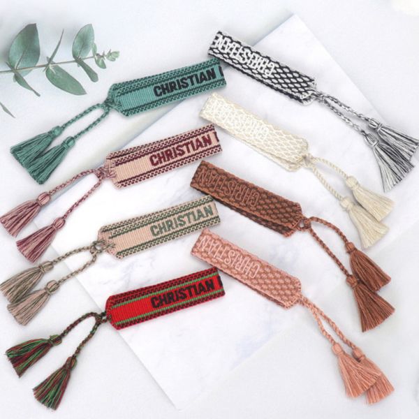 fashion classic brand bangles jewelry men women handmade cotton signture embroidery bracelet designers woven bangle fabrics luxury bracelets, Black
fashion classic brand bangles jewelry men women handmade cotton signture embroidery bracelet designers woven bangle fabrics luxury bracelets, Black