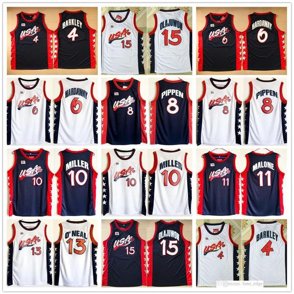 1996 usa dream team basketball jerseys 15 hakeem olajuwon 6 penny hardaway 4 charles barkley 10 reggie miller 8 scottie pippen 5 g311m, Black
1996 usa dream team basketball jerseys 15 hakeem olajuwon 6 penny hardaway 4 charles barkley 10 reggie miller 8 scottie pippen 5 g311m, Black