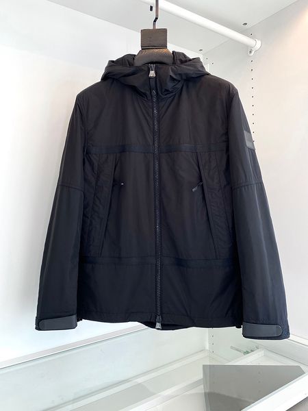 new men's hooded jacket designer style casual long sleeve zipper coats, Black;brown
new men's hooded jacket designer style casual long sleeve zipper coats, Black;brown