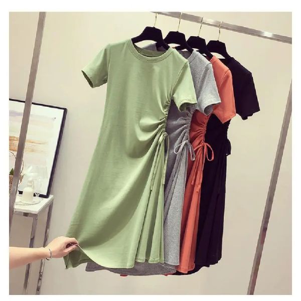 casual dresses women's waist drawstring dress solid color dresses 4 colors -3xl, Black;gray
casual dresses women's waist drawstring dress solid color dresses 4 colors -3xl, Black;gray