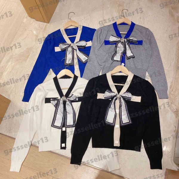 designer cardigan womens sweaters fashion brand ch v neck bow sweater classic style striped knitted cardigans sweater women clothing, White;black
designer cardigan womens sweaters fashion brand ch v neck bow sweater classic style striped knitted cardigans sweater women clothing, White;black